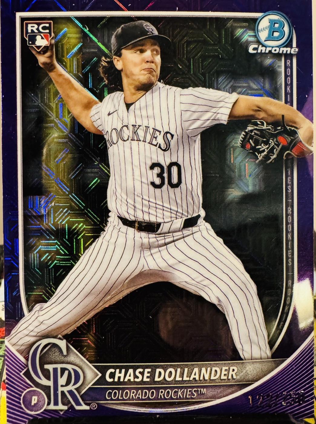Chase Dollander [Purple Mojo Refractor] #62