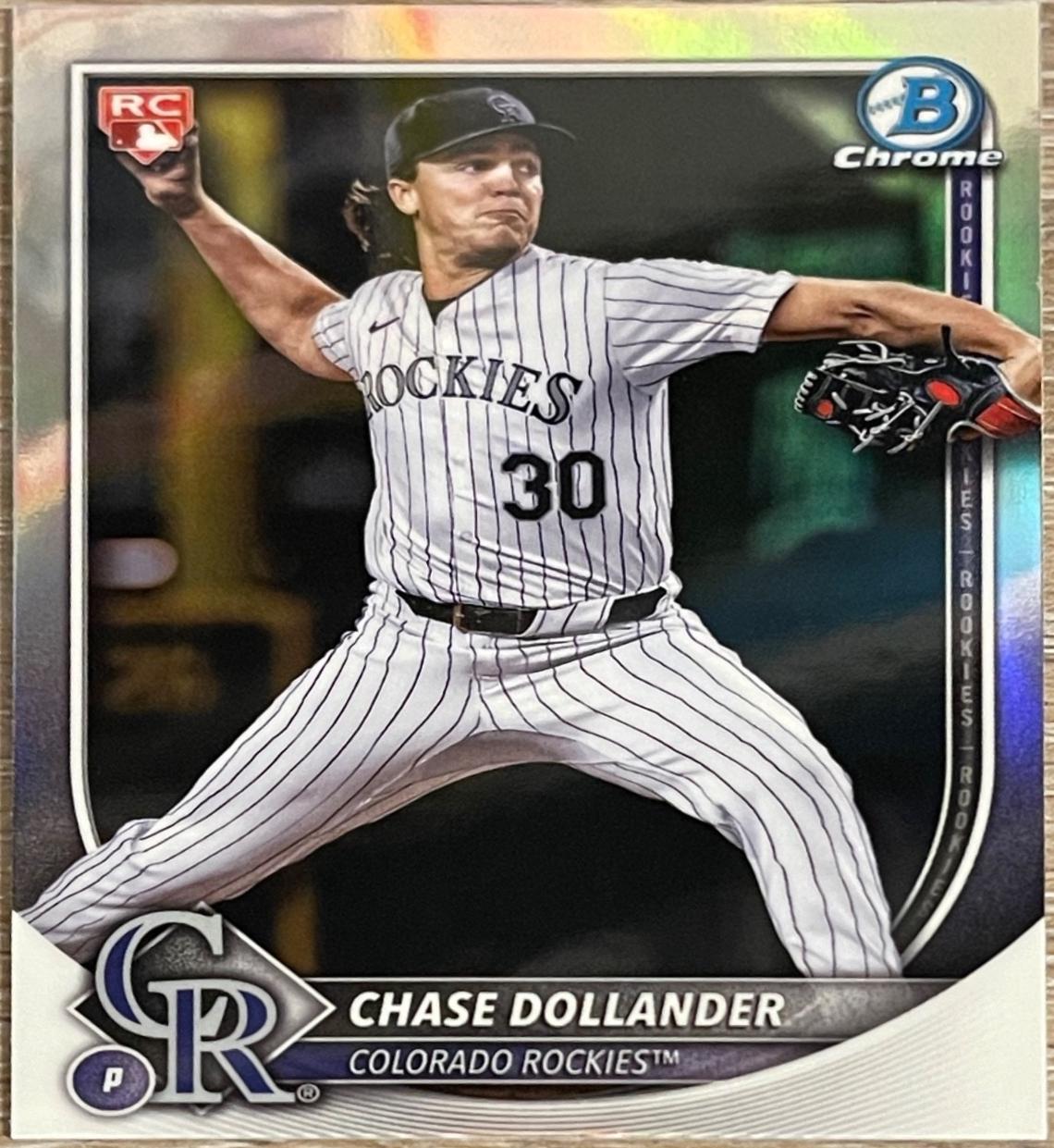 Chase Dollander [Rookie SP Image Variation] #62
