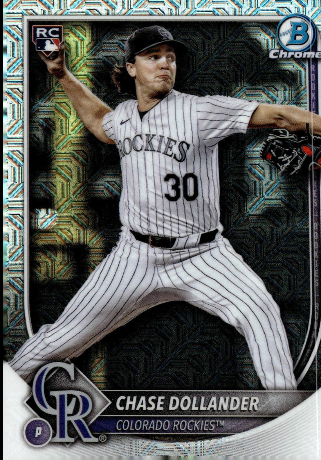 Chase Dollander [Rose Gold Mojo Mojo Refractor] #62