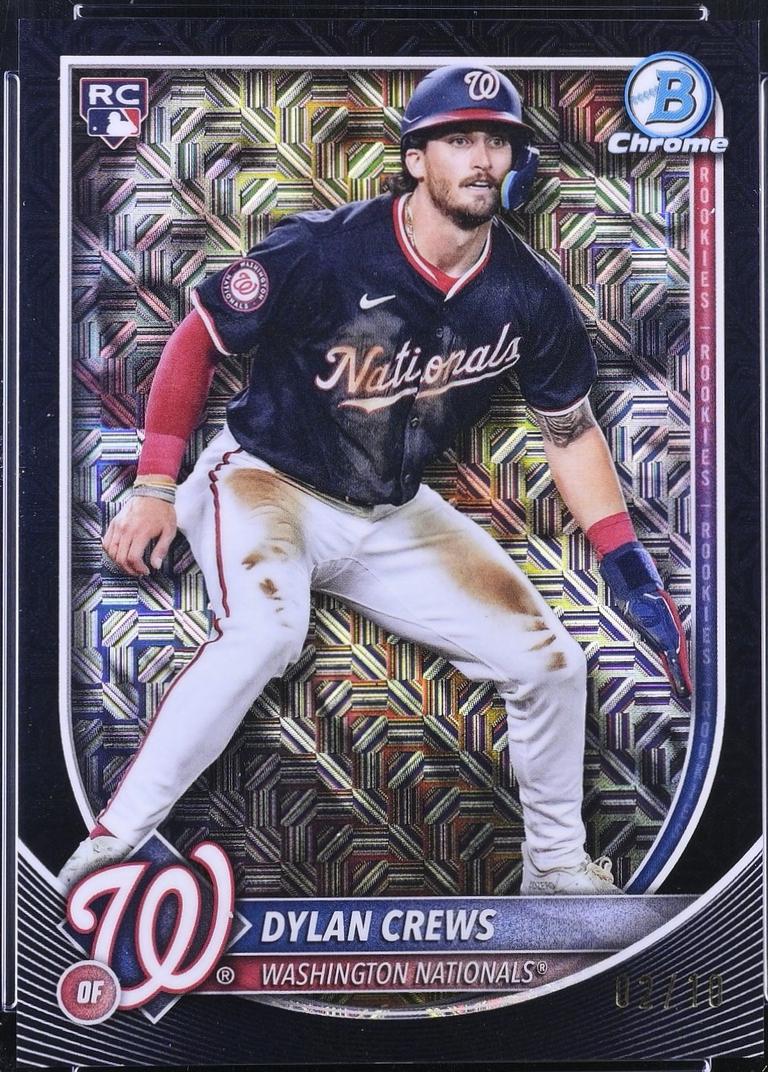 Dylan Crews [Black Mojo Refractor] #3