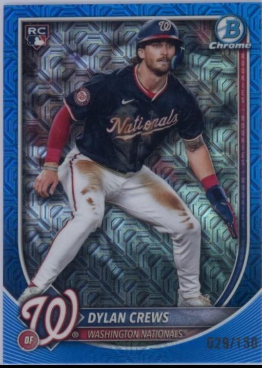 Dylan Crews [Blue Mojo Refractor] #3