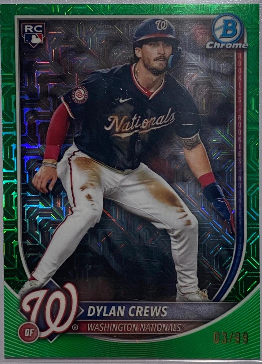 Dylan Crews [Green Mojo Refractor] #3