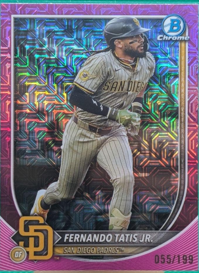 Fernando Tatis Jr. [Pink Mojo Refractor] #8