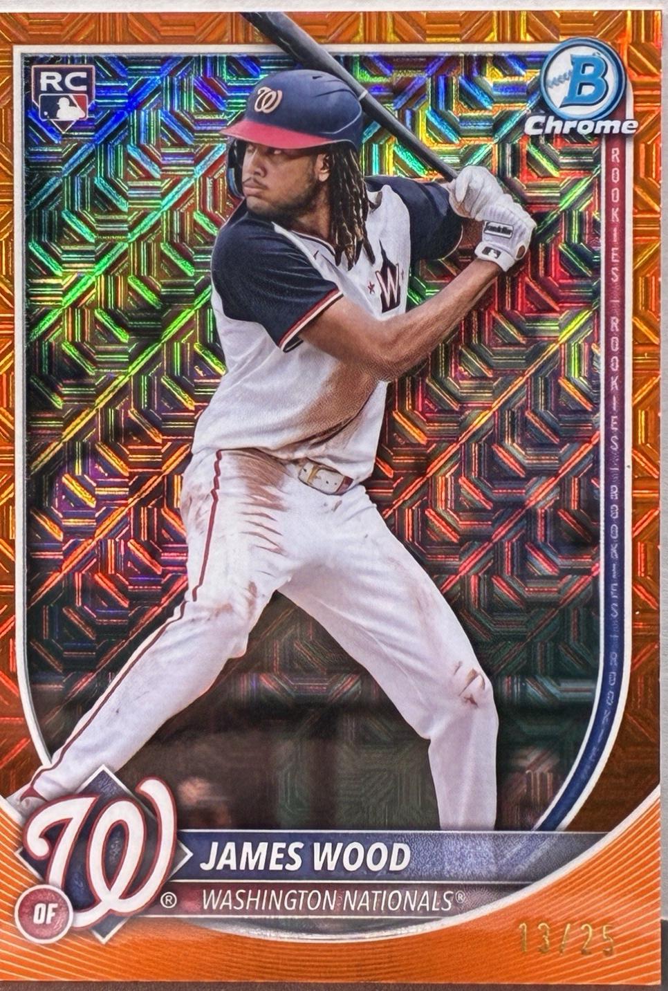 James Wood [Orange Mojo Refractor] #29