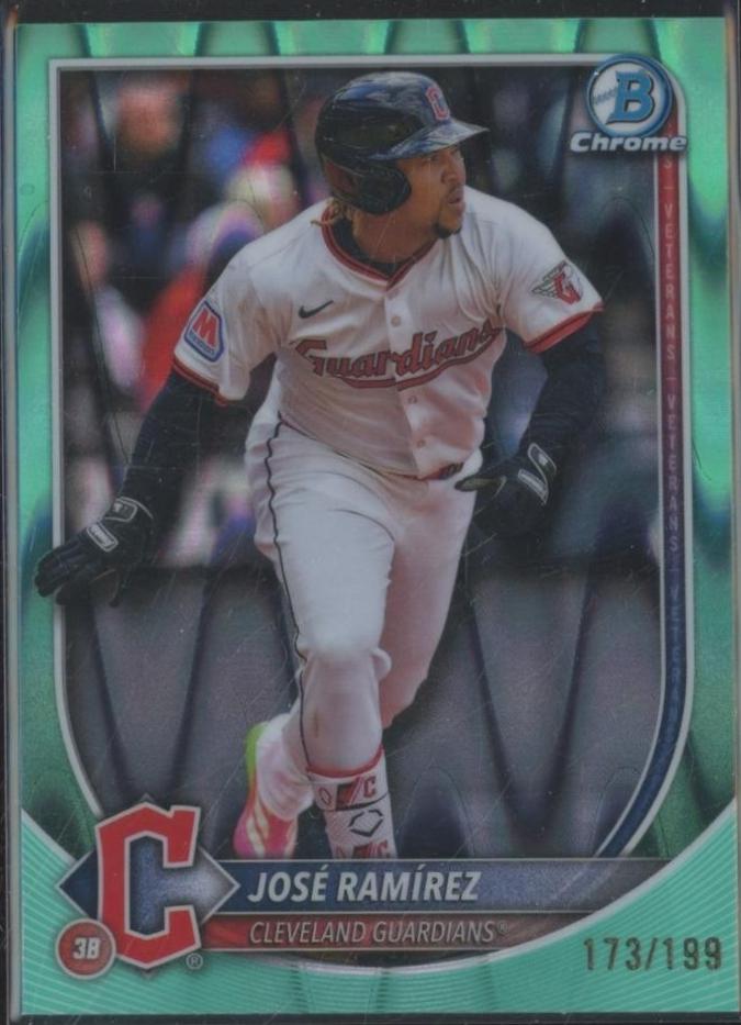 Jose Ramirez [Aqua Wave Refractor] #21