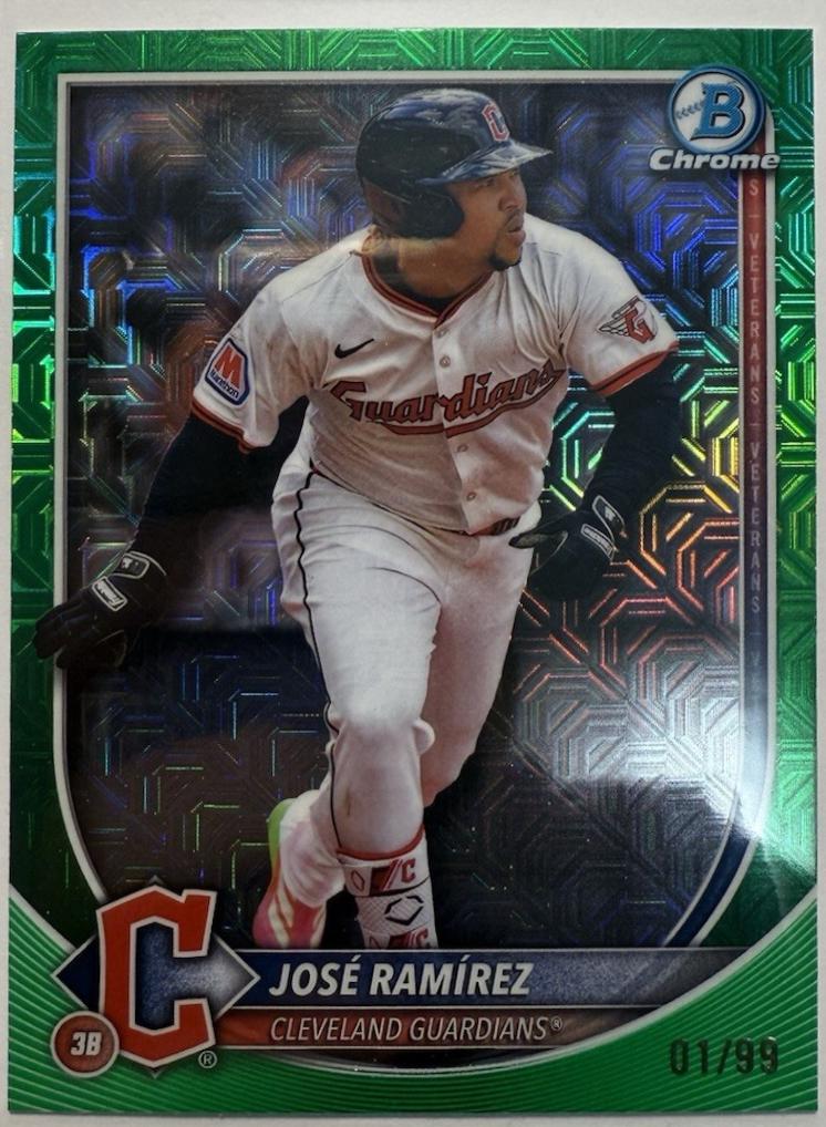 Jose Ramirez [Green Mojo Refractor] #21