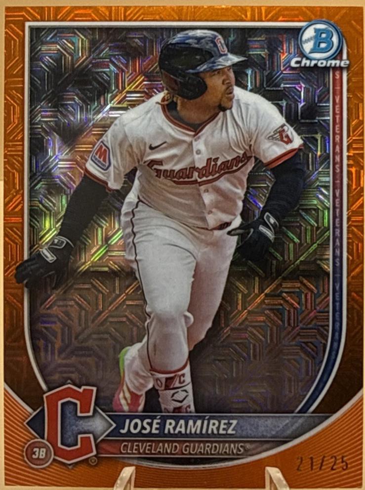 Jose Ramirez [Orange Mojo Refractor] #21