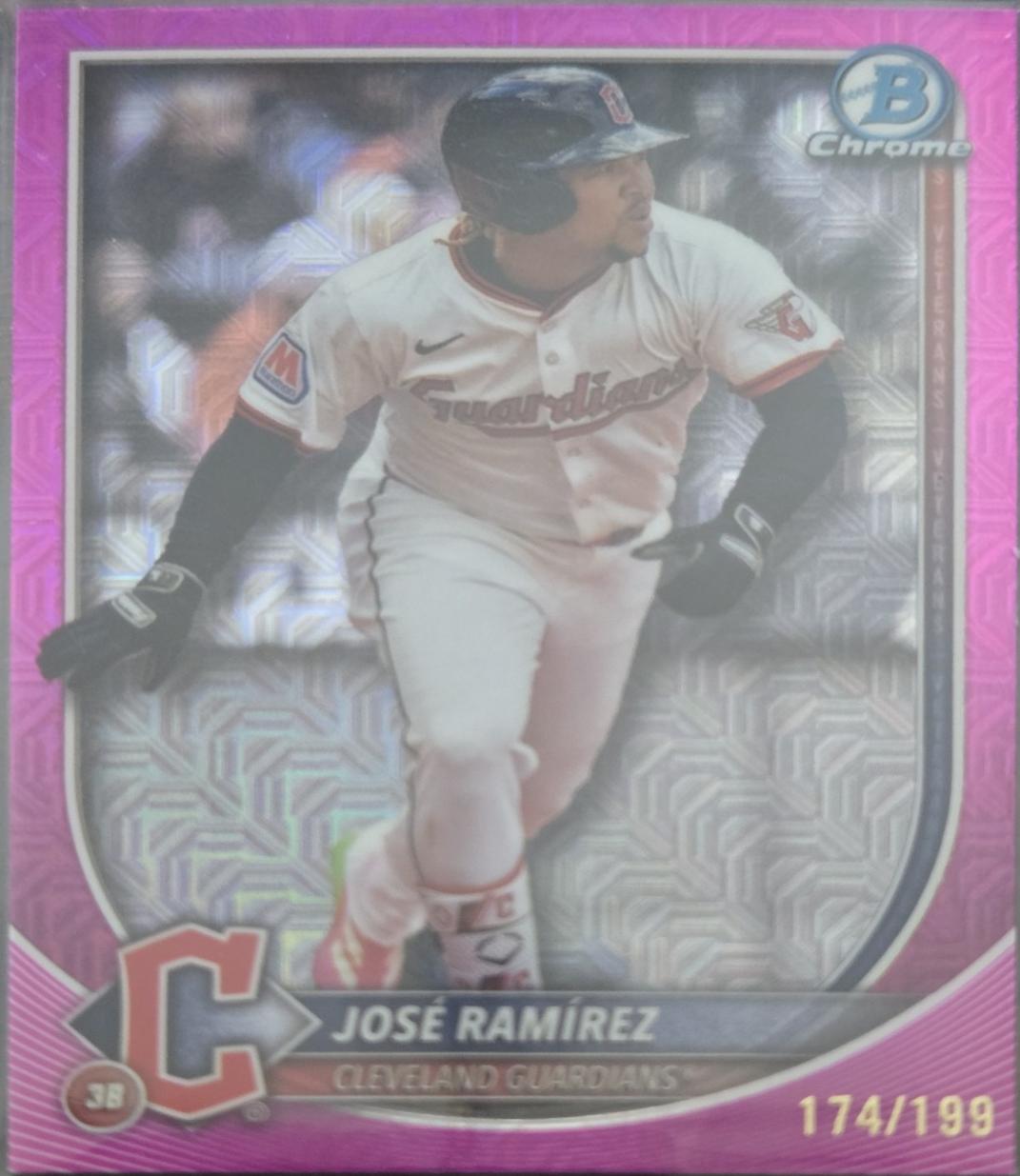 Jose Ramirez [Pink Mojo Refractor] #21