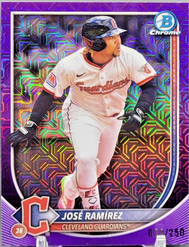 Jose Ramirez [Purple Mojo Refractor] #21
