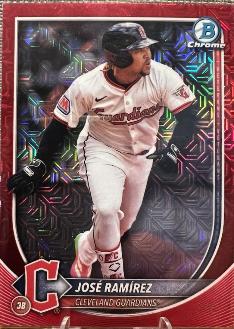 Jose Ramirez [Red Mojo Refractor] #21