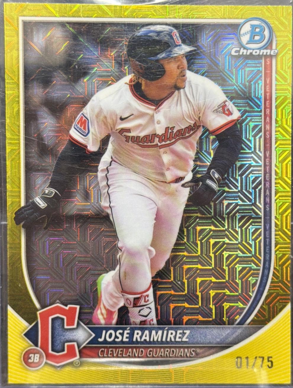 Jose Ramirez [Yellow Mojo Refractor] #21