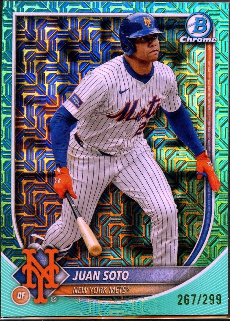 Juan Soto [Aqua Mojo Refractor] #22