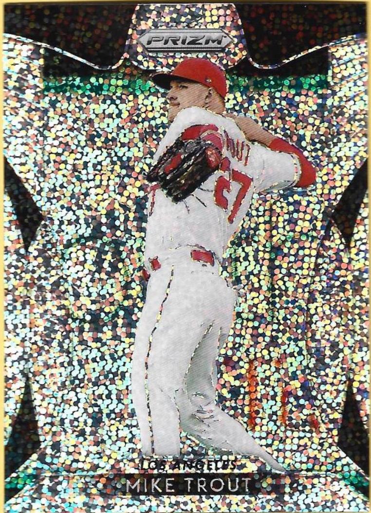 Mike Trout [White Sparkles Prizm] #192