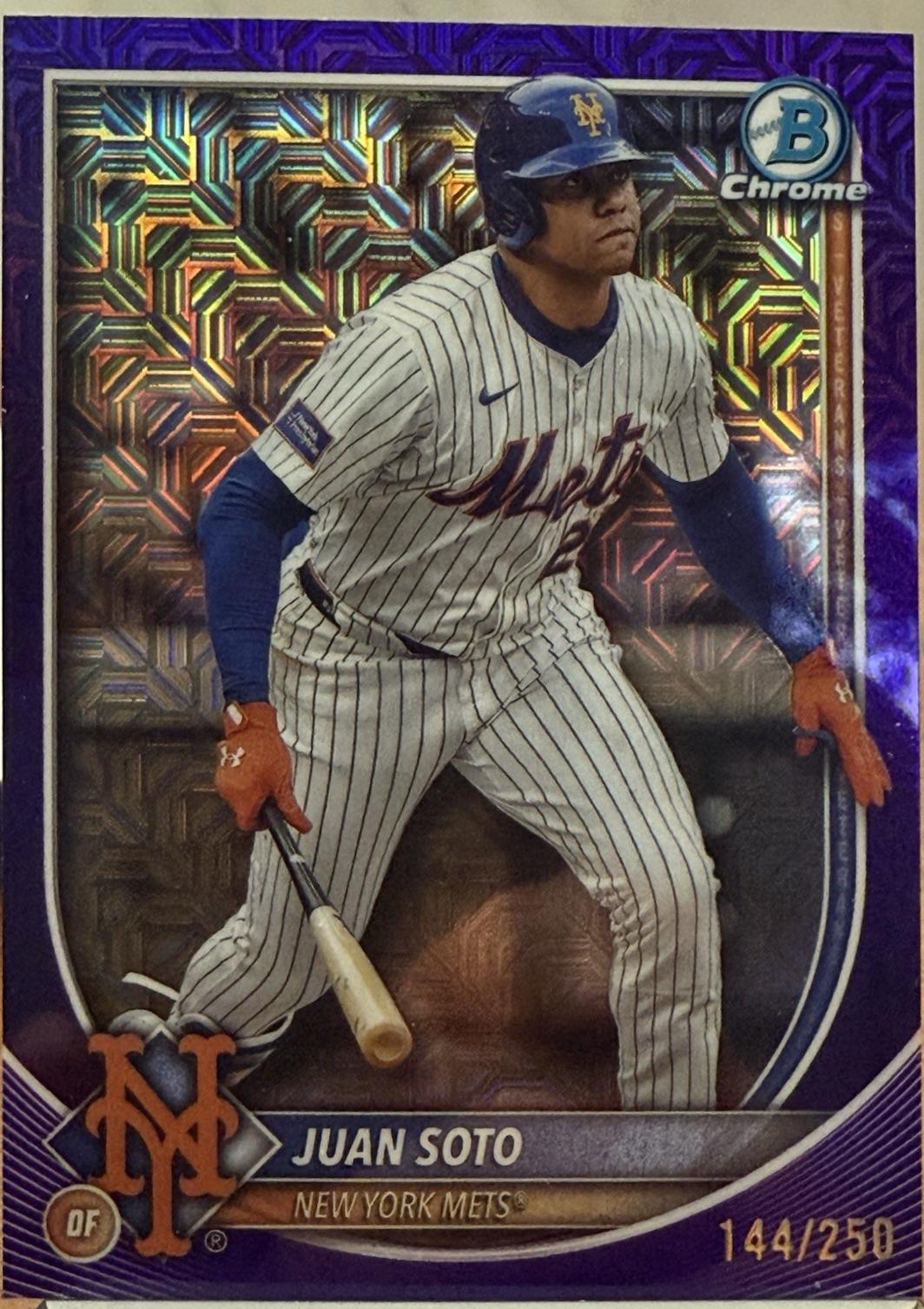 Juan Soto [Purple Mojo Refractor] #22