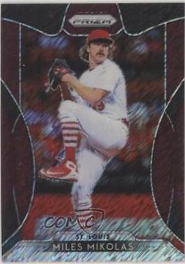 Miles Mikolas [Burgundy Shimmer Prizm] #26