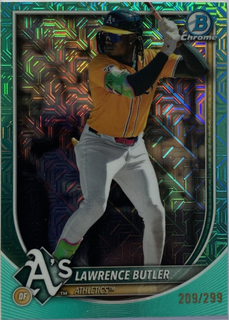 Lawrence Butler [Aqua Mojo Refractor] #65