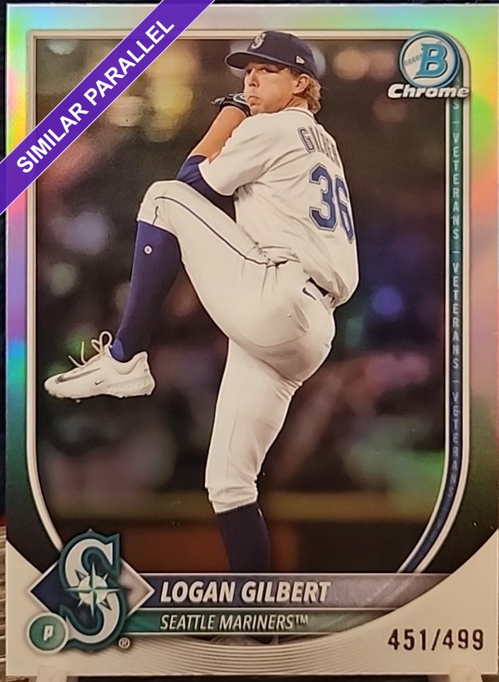 Logan Gilbert [Black Refractor] #9