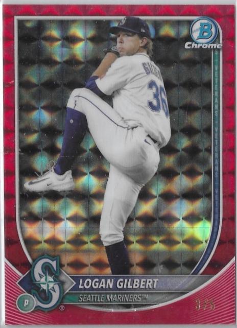 Logan Gilbert [Red Refractor] #9