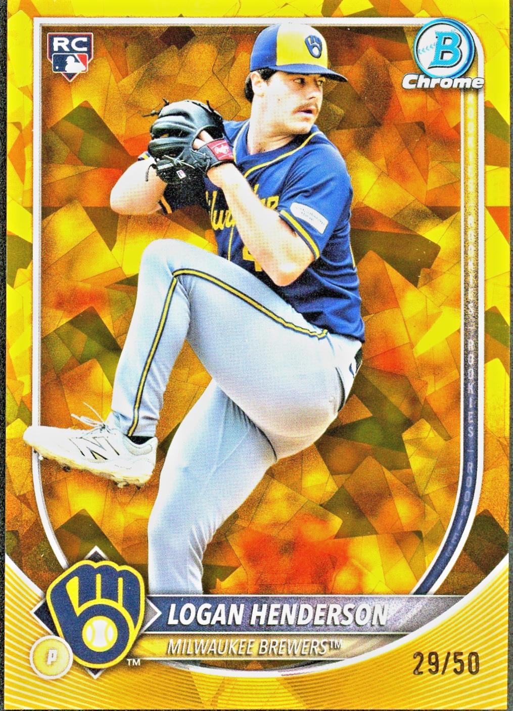 Logan Henderson [Gold Sapphire] #92