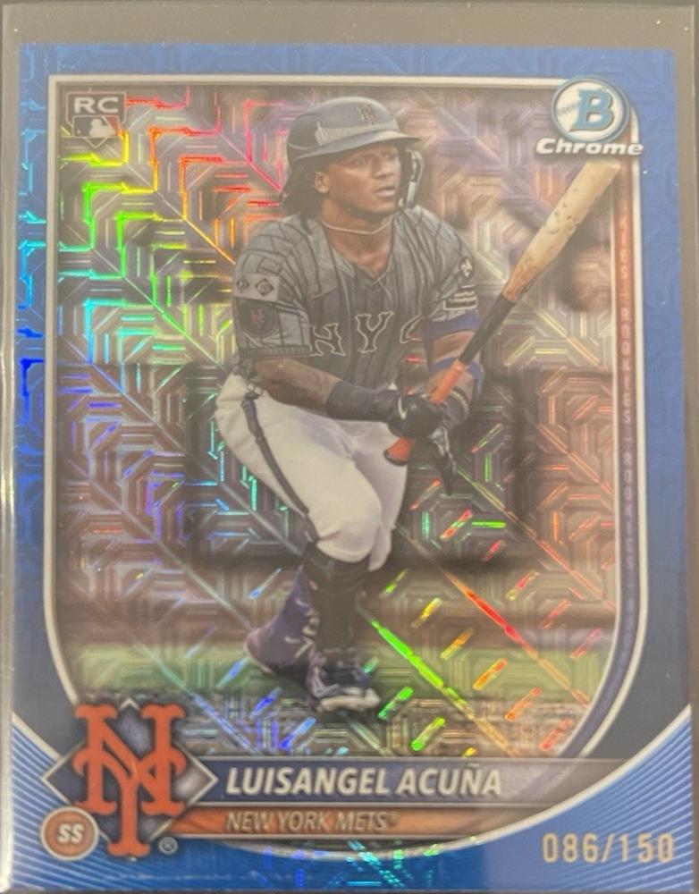 Luisangel Acuna [Blue Mojo Refractor] #32