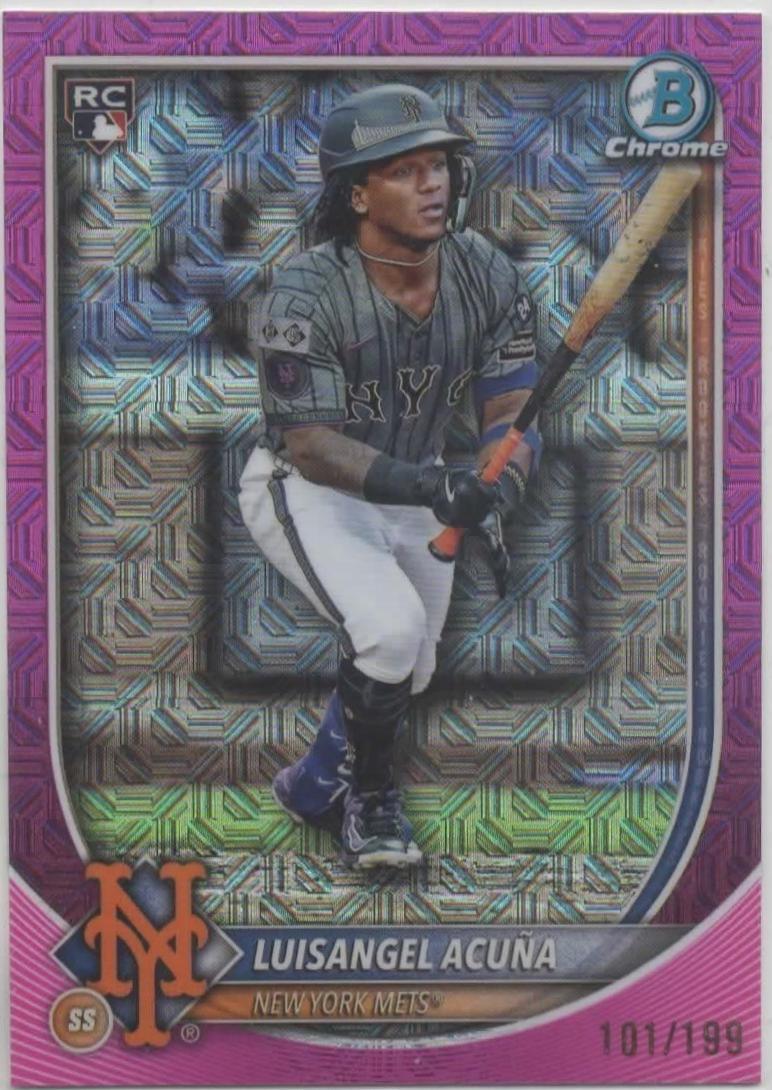 Luisangel Acuna [Pink Mojo Refractor] #32