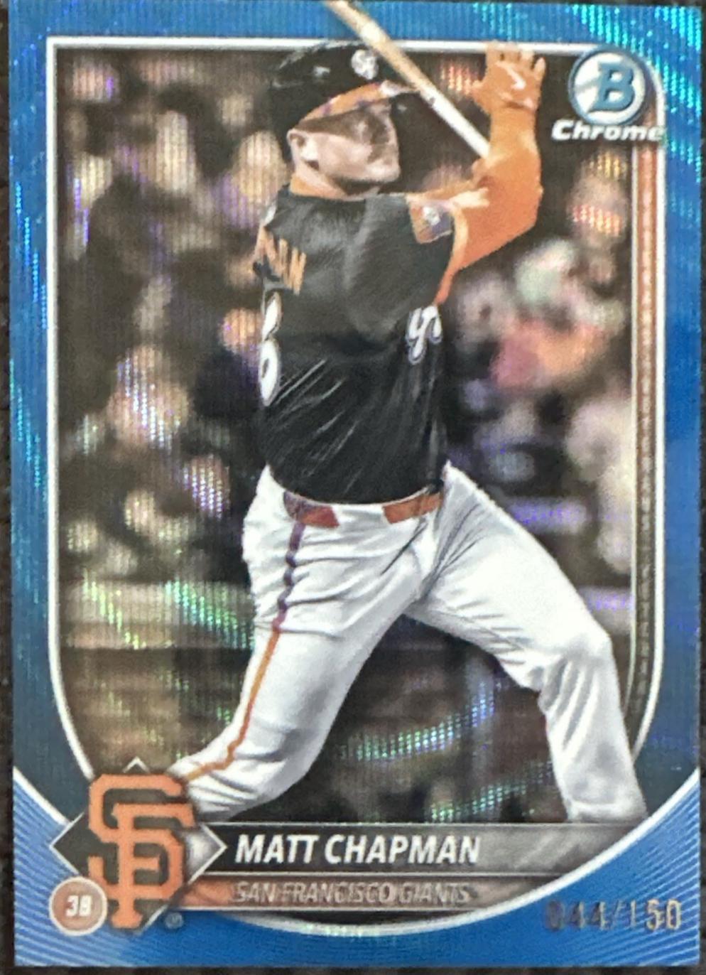 Matt Chapman [Blue Wave] #49