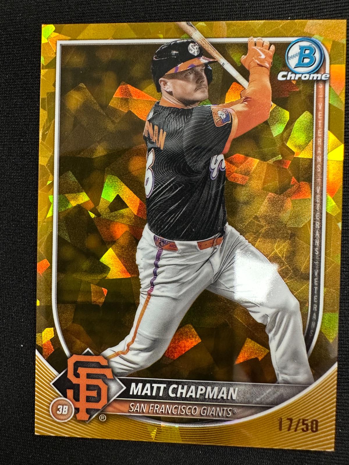 Matt Chapman [Gold Sapphire] #49