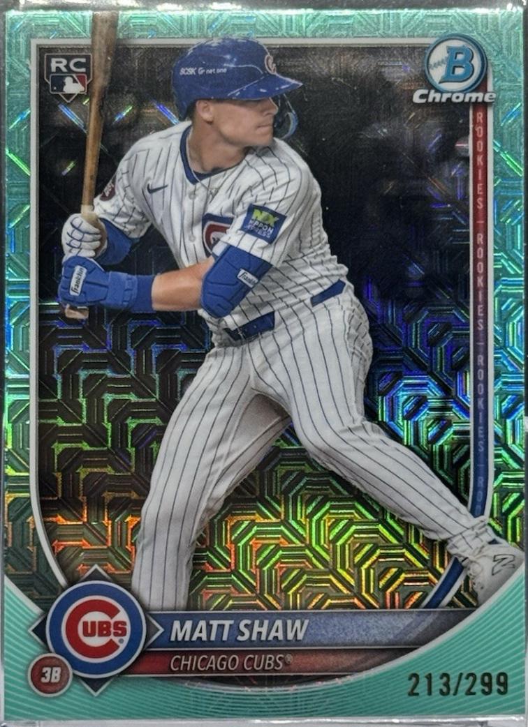 Matt Shaw [Aqua Mojo Refractor] #46