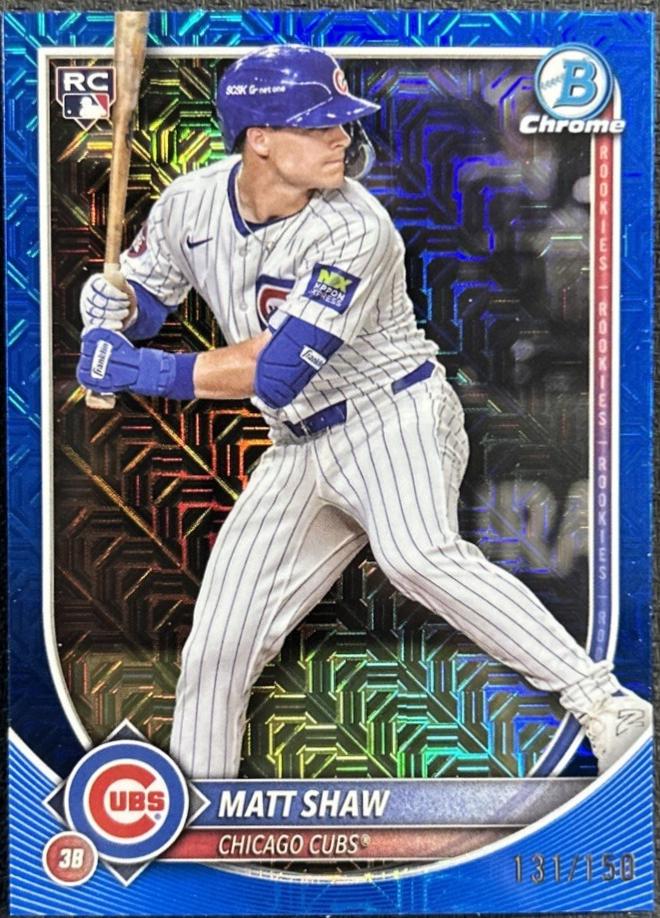 Matt Shaw [Blue Mojo Refractor] #46