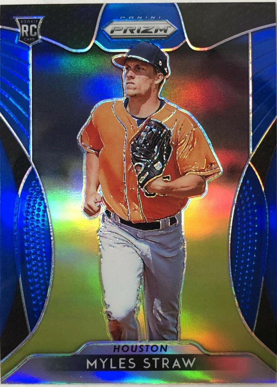 Myles Straw [Blue Prizm] #96