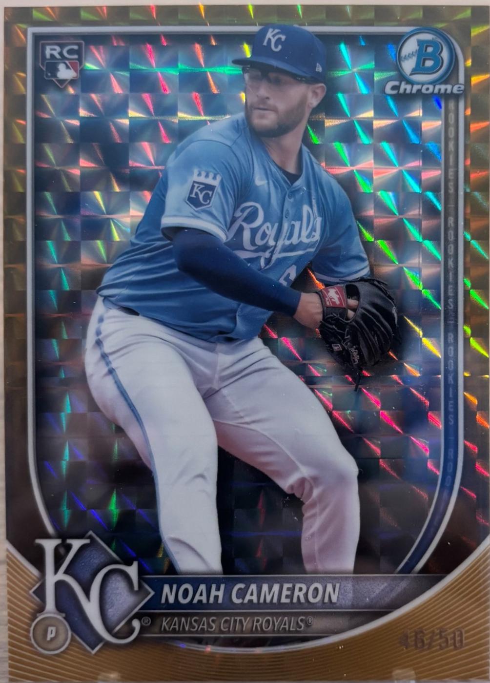 Noah Cameron [Gold Geometric Refractor] #67