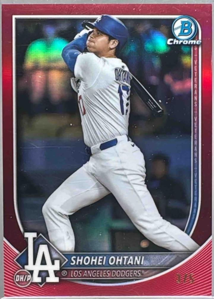 Shohei Ohtani [Red Refractor] #17