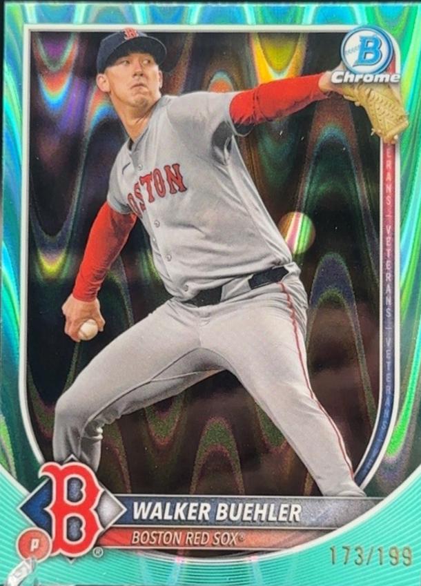 Walker Buehler [Aqua Wave Refractor] #53