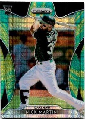 Nick Martini [Green & Yellow Hyper Prizm] #280