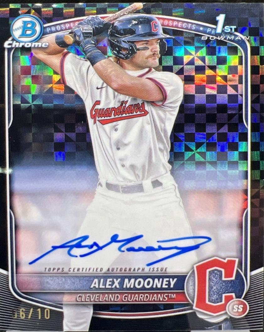 Alex Mooney [Black X-Fractor] #CPA-AM