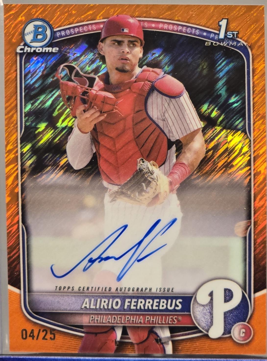 Alirio Ferrebus [Orange Shimmer Refractor] #CPA-AF