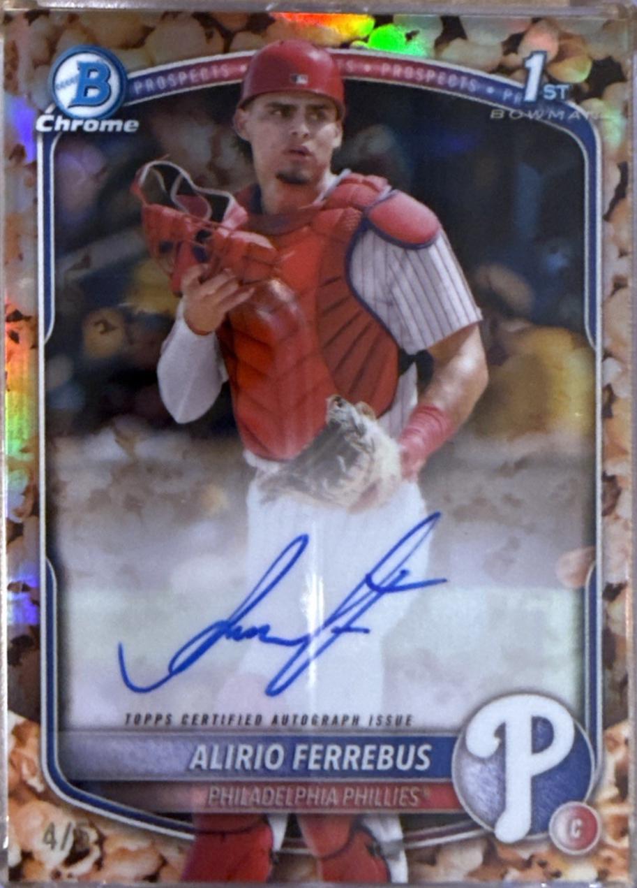 Alirio Ferrebus [Red Wave Refractor] #CPA-AF