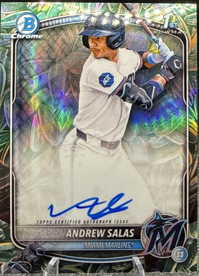 Andrew Salas [Sunflower Seeds Refractor] #CPA-AS