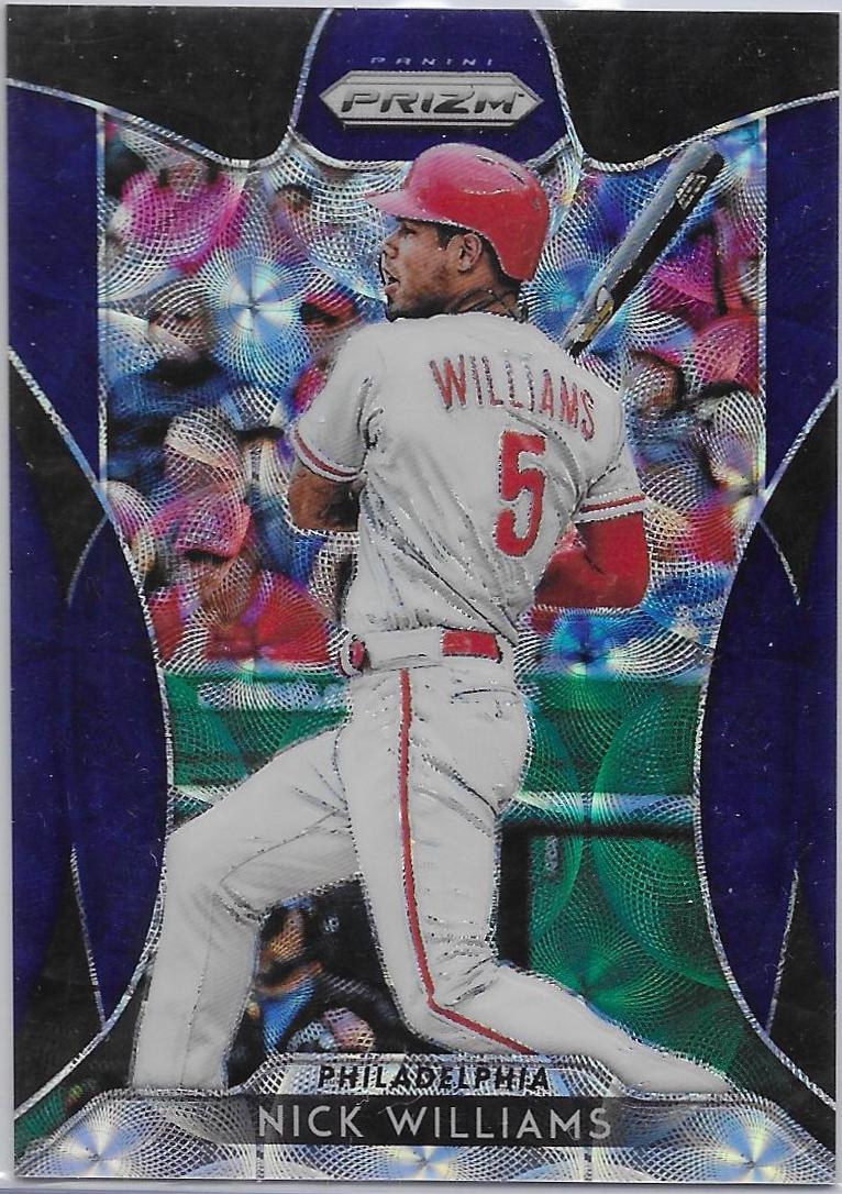Nick Williams [Navy Blue Kaleidoscope Prizm] #92