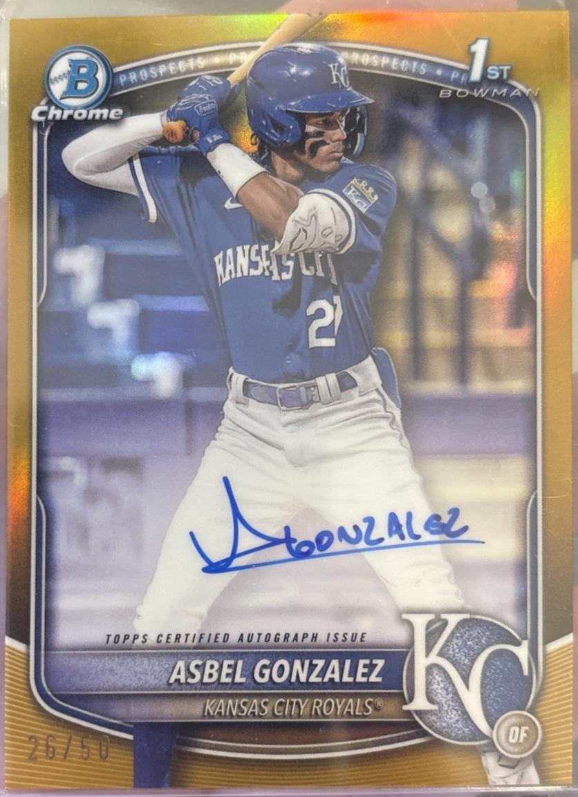 Asbel Gonzalez [Gold Mojo] #CPA-AG