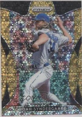 Noah Syndergaard [Neon Orange Donut Circles Prizm] #137