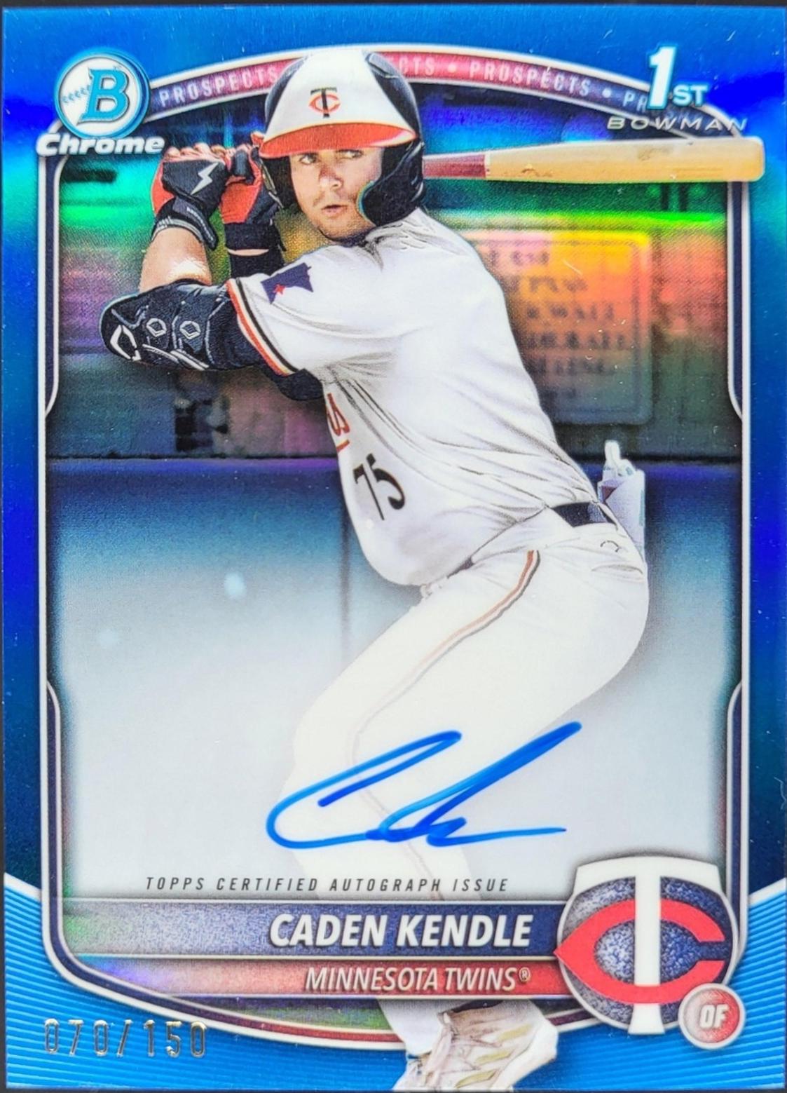 Caden Kendle [Blue] #CPA-CKE