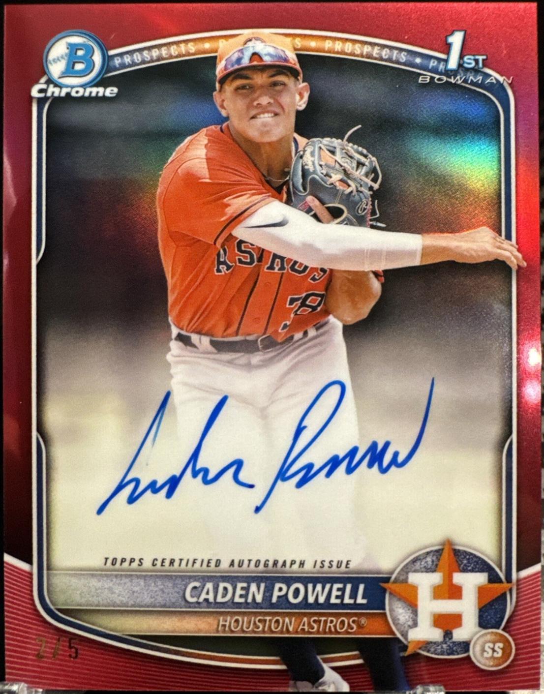 Caden Powell [Red Mojo] #CPA-CPO