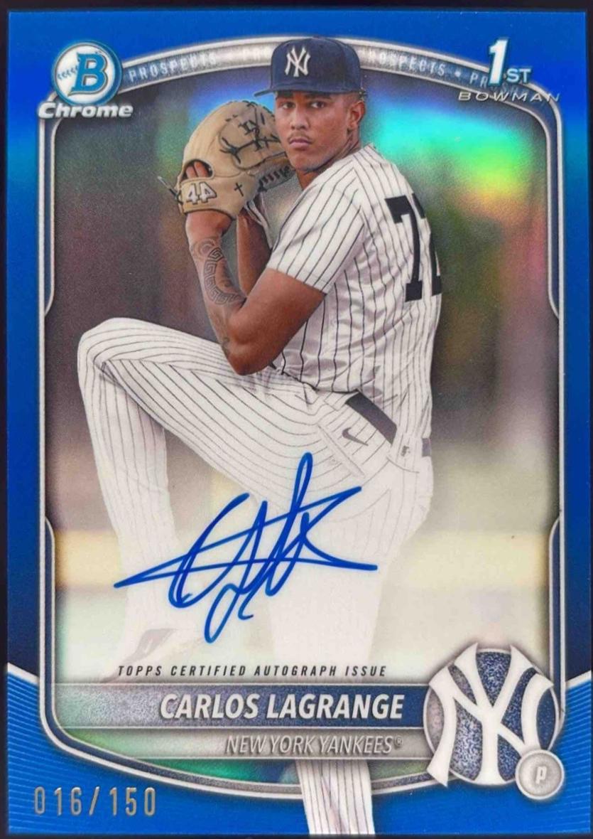 Carlos Lagrange [Blue Refractor] #CPA-CL