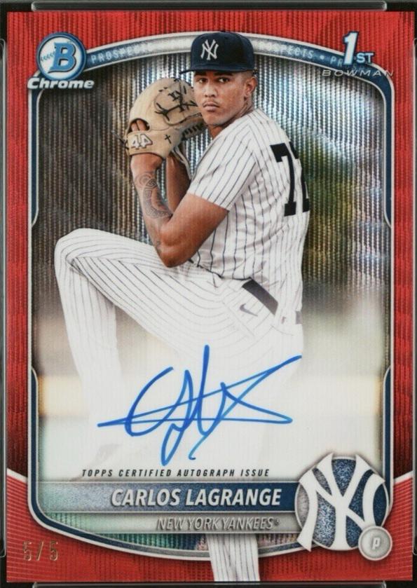 Carlos Lagrange [Red Wave Refractor] #CPA-CL