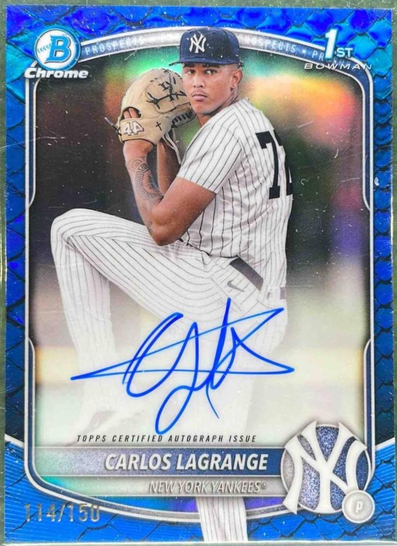 Carlos Lagrange [Reptilian Blue Refractor] #CPA-CL