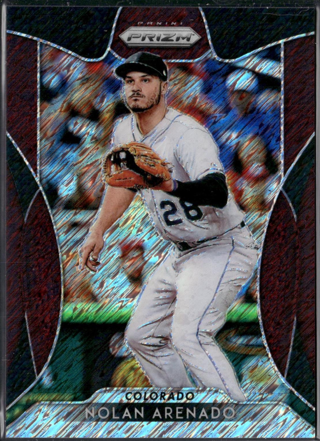 Nolan Arenado [Burgundy Shimmer Prizm] #157