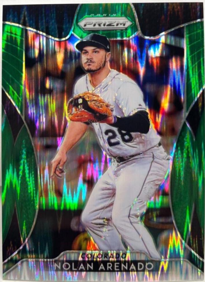 Nolan Arenado [Forest Green Flash Prizm] #157