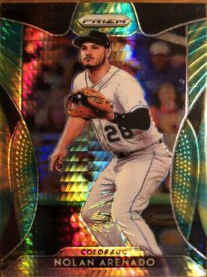 Nolan Arenado [Green & Yellow Hyper Prizm] #157