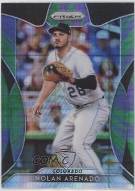 Nolan Arenado [Purple & Green Hyper Prizm] #157